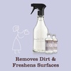 image:imageMRS MEYERS CLEAN DAY Cleaner Concentrated Refills Lavender 4 Pack  Removes Dirt and Freshens Surfaces MultiSurface Cleaner 4 Concentrated Refills 2 fl oz each Makes 64 fl oz Total64 Fl Oz Pack of 1