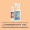 image:imageMRS MEYERS CLEAN DAY Dog Care Kit White Peach and Coconut Leaf  Includes 3in1 Dog Shampoo  White Peach Dog Deodorizing Spritz  White Peach and Pet Stain amp Odor Fighter  Coconut LeafCat