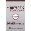 image:imageMRS MEYERS CLEAN DAY Dryer Sheets Fabric Softener Honeysuckle 80 Count  Adds Freshness to Clothes and Softens Fabric Reduces Static Infused with Essential OilsLavender