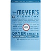 image:imageMRS MEYERS CLEAN DAY Dryer Sheets Fabric Softener Honeysuckle 80 Count  Adds Freshness to Clothes and Softens Fabric Reduces Static Infused with Essential OilsRain Water