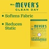 image:imageMRS MEYERS CLEAN DAY Dryer Sheets Fabric Softener Honeysuckle 80 Count  Adds Freshness to Clothes and Softens Fabric Reduces Static Infused with Essential OilsHoneysuckle