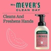 image:imageMRS MEYERS CLEAN DAY Foaming Hand Soap Concentrated Refills 4 Concentrated Refills 2 Fl Oz each Rain Water Scent Makes 40 Fl Oz of Foaming Soap Total  Moisturizing Hand Soap Softens and Cleans Hands 4 Concentrated Refills 2 Fl Oz each Makes 40 Fl Oz of Foaming SoapWatermelon