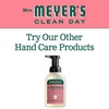image:imageMRS MEYERS CLEAN DAY Foaming Hand Soap Concentrated Refills 4 Concentrated Refills 2 Fl Oz each Rain Water Scent Makes 40 Fl Oz of Foaming Soap Total  Moisturizing Hand Soap Softens and Cleans Hands 4 Concentrated Refills 2 Fl Oz each Makes 40 Fl Oz of Foaming SoapAloe Vera
