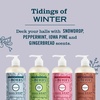 image:imageMRS MEYERS CLEAN DAY Holiday Liquid Hand Soap Set  Moisturizing Liquid Hand Soap Softens and Cleans Hands Includes Peppermint Iowa Pine Snowdrop Gingerbread