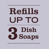 image:imageMRS MEYERS CLEAN DAY Liquid Dish Soap Refill Lavender 48 fl ozBasil