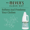 image:imageMRS MEYERS CLEAN DAY Liquid Fabric Softener Basil 32 fl oz  Softens and Freshens Laundry Reduces Static Up to 32 Loads per Bottle Cruelty Free Made with Essential Oils