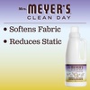 image:imageMRS MEYERS CLEAN DAY Liquid Fabric Softener Infused with Essential Oils Paraben Free Lavender 32 oz 32 Loads  Softens and Freshens Laundry Reduces Static Up to 32 Loads per Bottle Cruelty Free Made with Essential OilsCompassion Flower