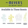 image:imageMRS MEYERS CLEAN DAY MultiSurface Everyday Concentrate Basil Scent 32 Fl Oz Bottle  Dilute with Water for Powerful Cleaner Makes Up to 16 Gallons per Bottle Removes Dirt and Freshens SurfacesLemon Verbena