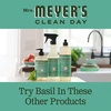 image:imageMRS MEYERS CLEAN DAY MultiSurface Everyday Concentrate Basil Scent 32 Fl Oz Bottle  Dilute with Water for Powerful Cleaner Makes Up to 16 Gallons per Bottle Removes Dirt and Freshens SurfacesBasil