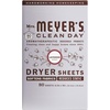 image:imageMRS MEYERS CLEAN DAY Dryer Sheets Fabric Softener Honeysuckle 80 Count  Adds Freshness to Clothes and Softens Fabric Reduces Static Infused with Essential OilsLavender