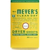 image:imageMRS MEYERS CLEAN DAY Dryer Sheets Fabric Softener Honeysuckle 80 Count  Adds Freshness to Clothes and Softens Fabric Reduces Static Infused with Essential OilsHoneysuckle