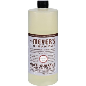 image:imageMRS MEYERS CLEAN DAY Cleaner Concentrated Refills Lavender 4 Pack  Removes Dirt and Freshens Surfaces MultiSurface Cleaner 4 Concentrated Refills 2 fl oz each Makes 64 fl oz TotalPack of 1