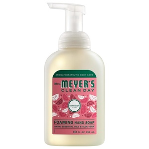 image:imageMRS MEYERS CLEAN DAY Foaming Hand Soap Concentrated Refills 4 Concentrated Refills 2 Fl Oz each Rain Water Scent Makes 40 Fl Oz of Foaming Soap Total  Moisturizing Hand Soap Softens and Cleans Hands 4 Concentrated Refills 2 Fl Oz each Makes 40 Fl Oz of Foaming SoapWatermelon