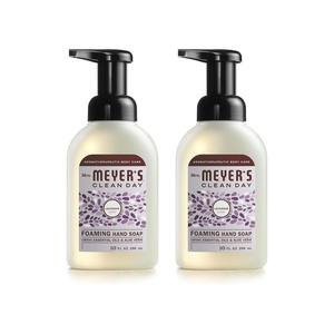 image:imageMRS MEYERS CLEAN DAY Foaming Hand Soap Concentrated Refills 4 Concentrated Refills 2 Fl Oz each Rain Water Scent Makes 40 Fl Oz of Foaming Soap Total  Moisturizing Hand Soap Softens and Cleans Hands 4 Concentrated Refills 2 Fl Oz each Makes 40 Fl Oz of Foaming SoapLavender