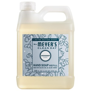 image:imageMRS MEYERS CLEAN DAY Hand Soap Refill Iowa Pine Scent 33 Fl Oz BottleSnow Drop