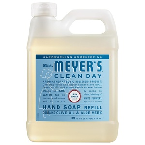 image:imageMRS MEYERS CLEAN DAY Hand Soap Refill Made with Essential Oils Lavender 33 fl oz  Pack of 6  Moisturizing Liquid Hand Soap Softens and Cleans Hands Cruelty Free Made with Essential Oils Olive Oil and Aloe VeraRain Water