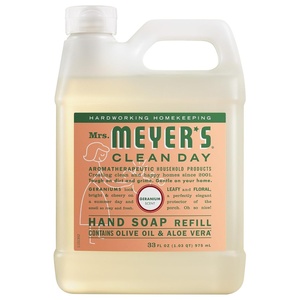 image:imageMRS MEYERS CLEAN DAY Hand Soap Refill Made with Essential Oils Lavender 33 fl oz  Pack of 6  Moisturizing Liquid Hand Soap Softens and Cleans Hands Cruelty Free Made with Essential Oils Olive Oil and Aloe VeraGeranium