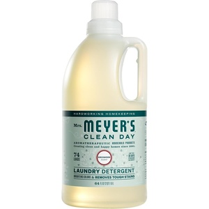 image:imageMRS MEYERS CLEAN DAY Laundry Detergent Lavender 64 fl oz 2 Pack  Brightens Colors Removes Tough Stains Up to 64 Loads a Bottle Made with Essential Oils and StainFighting EnzymesBirchwood