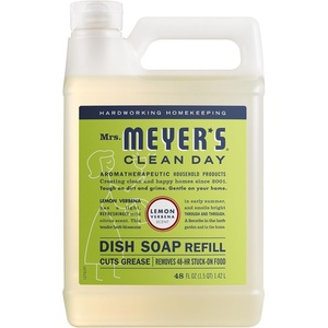image:imageMRS MEYERS CLEAN DAY Liquid Dish Soap Refill Lavender 48 fl ozLemon Verbena
