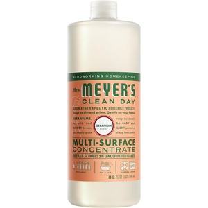 image:imageMRS MEYERS CLEAN DAY MultiSurface Everyday Concentrate Peony Scent 32 Fl Oz Bottle  2 Pack  Dilute with Water for Powerful Cleaner Makes Up to 16 Gallons per Bottle Removes Dirt and Freshens SurfacesGeranium
