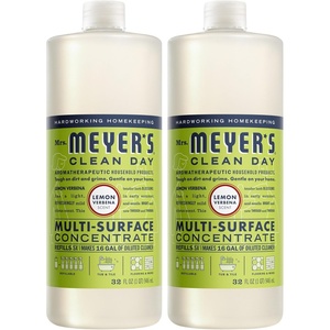 image:imageMRS MEYERS CLEAN DAY MultiSurface Everyday Concentrate Peony Scent 32 Fl Oz Bottle  2 Pack  Dilute with Water for Powerful Cleaner Makes Up to 16 Gallons per Bottle Removes Dirt and Freshens SurfacesLemon Verbena Concentrate